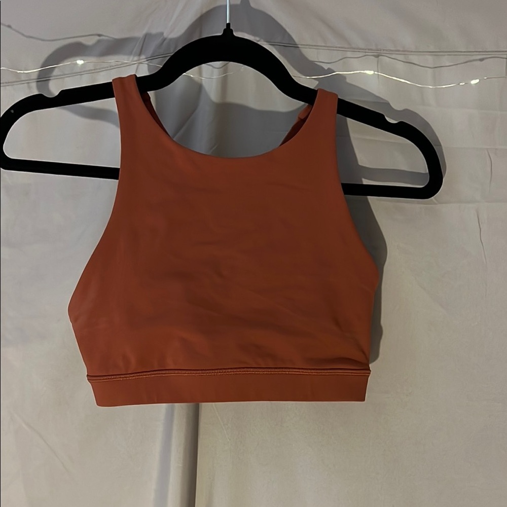 Lululemon size 6 Orange sports bra